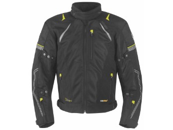 X-Air Evo Pro Sommer Textiljacke schwarz / gelb