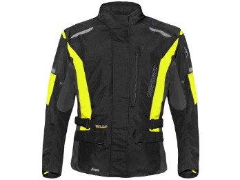 Aron Textiljacke schwarz / gelb