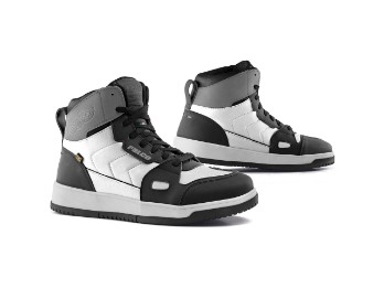 Harlem Damen Sneakers Weiß/Grau-Schwarz