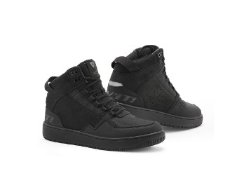 Jefferson Motorradschuh Schwarz