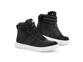 Kick Motorradschuh Black-White