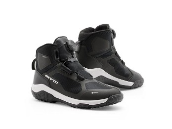 Breccia GTX Motorradschuhe Schwarz