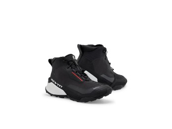Subduction H2O Motorradschuh Schwarz-Weiss
