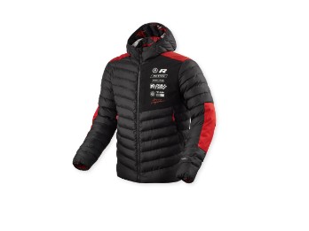Payload Textiljacke Schwarz-Rot