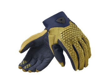 Massif Handschuhe Ockergelb