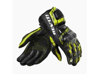 Quantum 2 Handschuhe Neon Gelb-Schwarz