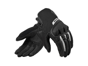 Duty Ladies Handschuhe Schwarz-Weiß