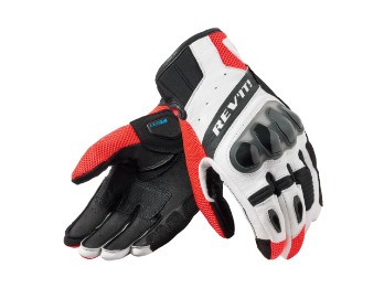 Ritmo Handschuh Schwarz-Neonrot