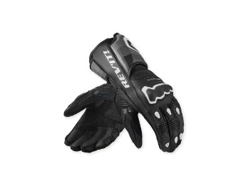 Quantum 3 Handschuhe Schwarz-Weiß