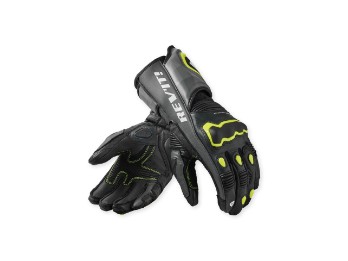 Quantum 3 Handschuhe Grau-Neongelb