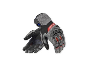 Sand 5 Ladies Handschuhe Grau-Rot