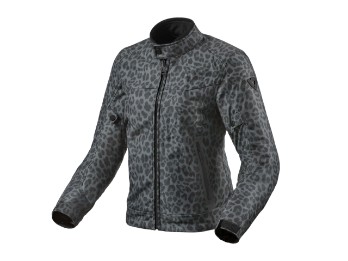 Shade H2O Ladies Textiljacke Leopard-D.Grau