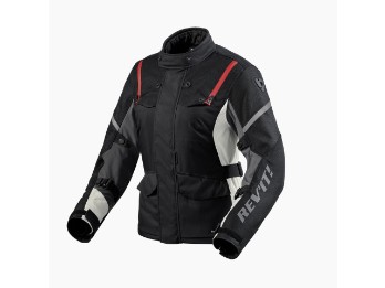 Horizon 3 H2O Ladies Textiljacke Schwarz-Rot