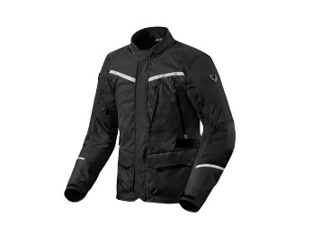 Voltiac 3 H2O Textiljacke Schwarz-Silber