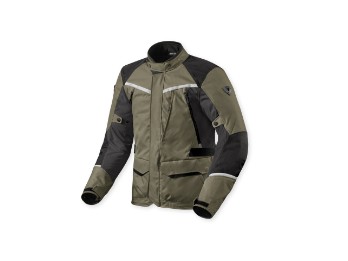 Voltiac 3 H2O Textiljacke Grün-Anthrazit