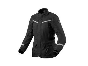 Voltiac 3 H2O Ladies Textiljacke Schwarz-Silber