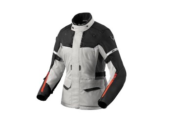 Outback 4 H2O Ladies Textiljacke Silber-Schwarz