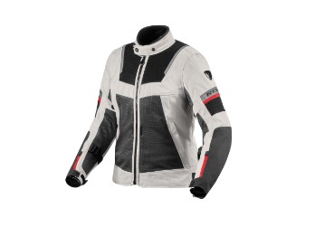 Tornado 4 H2O Ladies Textiljacke Silber-Schwarz