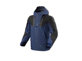 Component 3 H2O Textiljacke Schwarz-D.Blau
