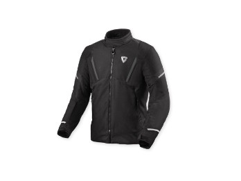 Undulate H2O Textiljacke Schwarz-Weiß