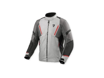 Undulate H2O Textiljacke Silber-Grau