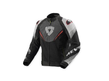 Quantum 3 Air Textiljacke Grau-Rot