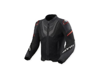 Mantis 3 H2O Textiljacke Schwarz-Rot