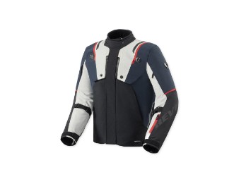 Fractal H2O Textiljacke Blau-Weiss