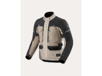 Outback 5 H2O Textiljacke Sand-Schwarz