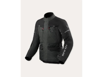 Outback 5 H2O Textiljacke Anthrazit-Schwarz