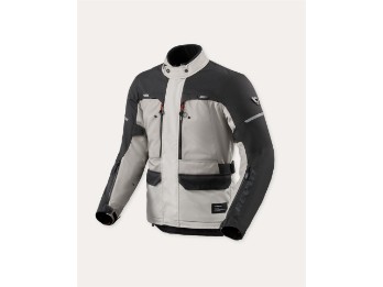 Outback 5 H2O Textiljacke Silber-Schwarz