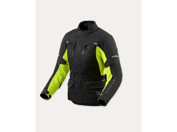 Outback 5 H2O Ladies Textiljacke Schwarz-Neon Gelb