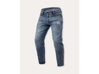 Motorradjeans Rilan Vintage Mittel Blau