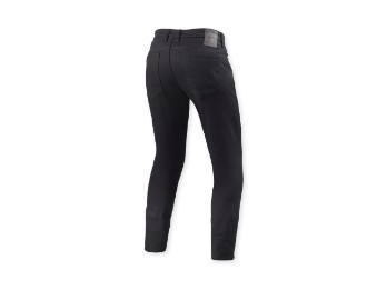 Kai Motorradjeans Skinny Lang Schwarz