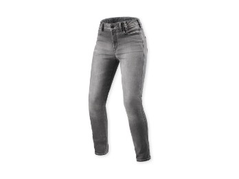 Shelby 3 Ladies Motorradjeans Standard Skinny Grau