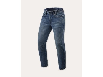 Detroit 3 Motorradjeans Tapered Standard Dunkelblau