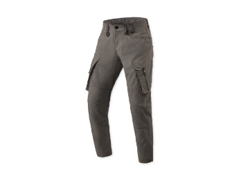 Tristan Cargo Motorradjeans Tapered Standard Schwarz-Olive
