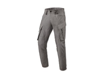 Tristan Cargo Motorradjeans Tapered Kurz Grau