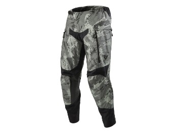 Peninsula Textilhose Lang Camo Grau