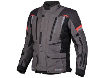 InsideOut Textiljacke Herren anthrazit / rot