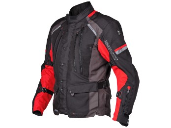 Sydney Textiljacke Herren schwarz / rot