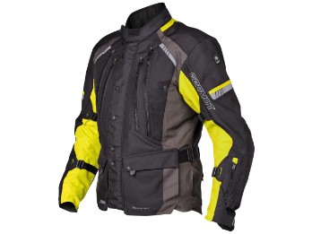 Sydney Textiljacke Herren schwarz / gelb