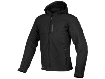 Snake Softshelljacke Herren schwarz