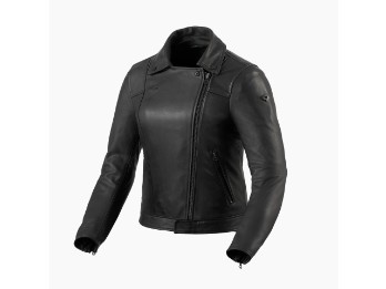 Liv Ladies Lederjacke Schwarz