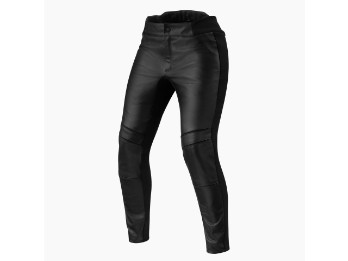 Maci Ladies Lederhose Kurz Schwarz