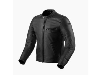 Rino Lederjacke Schwarz