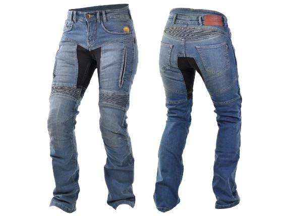 03066144-26, Parado Damen Motorrad-Jeans lang