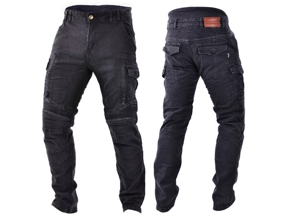 38166401-30, Acid Scrambler Motorrad Jeans schwa