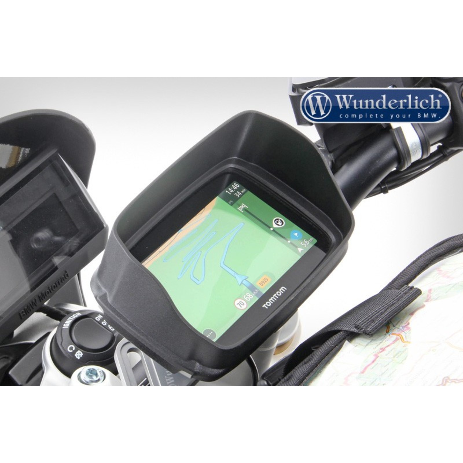 Blendschutz für das TomTom Rider - Motorrad Special - Ihre