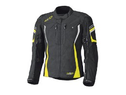 Sportliche Motorrad Tourenjacke Luca (Männer) GORE-TEX® schwarz/Neongelb